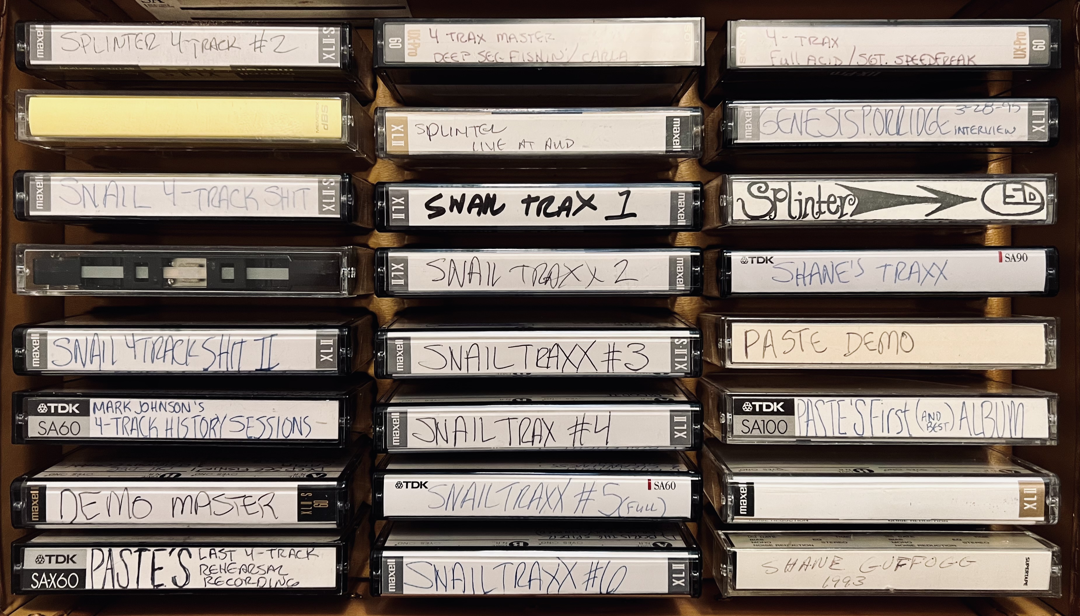 Snail 4-track archive